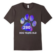 Awesome 280 Dog Years Old T-Shirt Funny 40th Birthday Gift