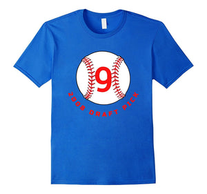 #9 Birthday - 2008 Draft Pick Baseball Birthday T Shirt