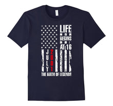 16 Years Old Birthday Gift Shirt Official Teenager July 2001
