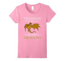 Funny Training to Ride Dragons T-Shirt Geek Nerd Gamer Gift