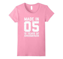 12th Birthday Shirt Gift Age 12 Year Old Boy Girl Tshirt Tee