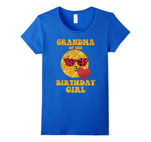 Grandma of the Birthday Girl TShirt Emoji Heart Kiss