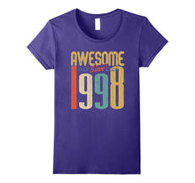 Awesome Since 1998 T-Shirt 19 Years Old 19th Birthday Tee