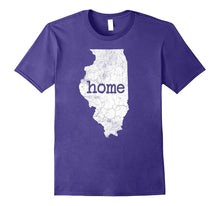 Distressed Illinois Home Shirt Illinois Shirt