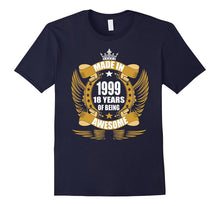 18th Birthday Gift Idea 18 Year Old Boy Girl Shirt 1999