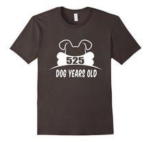 525 Dog Years Old T-Shirt Funny 75th Birthday Gift