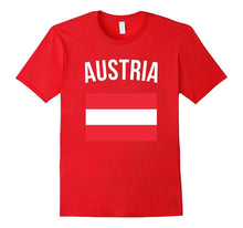 Austria T-Shirt Austrian Flag Tee Vacation Travel Souvenir