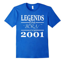 Gift for 16 Year Old 16th Birthday Gift Born in 2001 T-Shirt