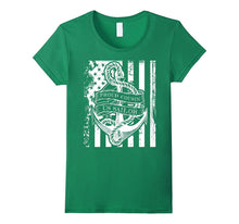 Proud Cousin of a U.S. Sailor - Distressed Flag Tee Shirt