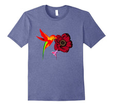 Hummingbird Mother Blossomed Flower Tshirt