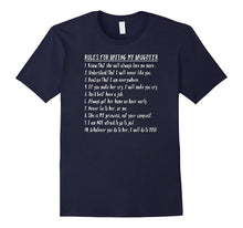 Rules for Dating My Daughter Funny T-Shirt for Mom or Dad