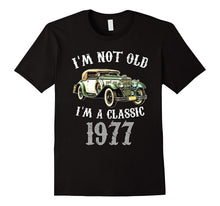 40 Years Old Gifts Classic 1977 40th Birthday Tshirt