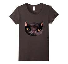 Cat Face Lover of Cats Funny Halloween Tshirt Adult Kids Tee