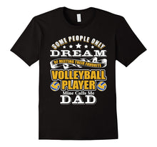 Men's "Volleyball T-Shirt": Proud Volleyball Dad T-Shirt