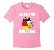 Funny Im on My Wurst Behavior T-Shirt German Germany Gift