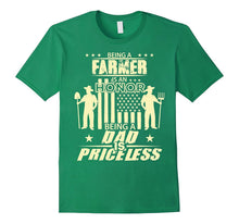 Farmer T-Shirt Farmer Being a Dad Tee Gift Shirt