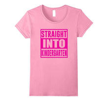 1st Day of School Shirts for Girl Straight Into Kindergarten
