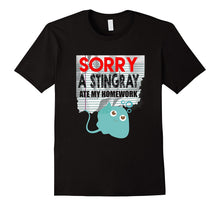 Funny Sorry a Stingray Ate My Homework T-Shirt Sea Zoo