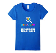 FUNNY LIBRARIAN T-Shirt Original Search Engine School Gift