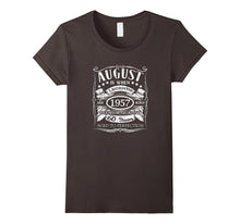 August Is When Legends Are Born 1957 60th Birthday T-Shirt