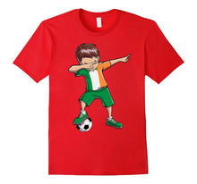 Soccer Boy Dabbing T Shirt Ireland Irish Football Boys Gifts