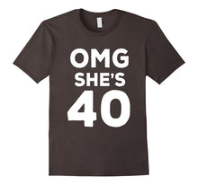40th Birthday Shirt for Husband, Sister, Friend OMG She's 40