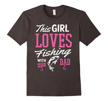 Fishing Shirt This Girl Loves Fishing With Her Dad Gift Tee