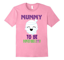 Halloween Pregnancy Shirt Mom Mummy to Be Due November 2017