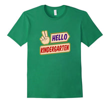 Hello Kindergarten Peace Sign Student T-Shirt