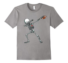 Halloween Dabbing Skeleton Football TShirt Funny Dab Dance T