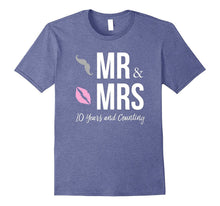 10th WEDDING ANNIVERSARY Shirt - Mr. & Mrs. 10 Years