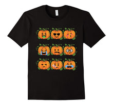 Pumpkin Emoji T-Shirt Funny Face 2 Halloween Thanksgiving