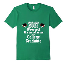 2017 College Graduation Tshirt Proud Grandma Graduate Child