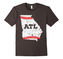 Atlanta ATL Georgia Distressed Baseball T-Shirt