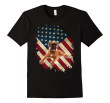 The 4th July Patriotic T-Shirt Boxer Dog Lover