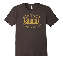 16 Years Old 16th B-Day Birthday Gift Vintage 2001 T-Shirt
