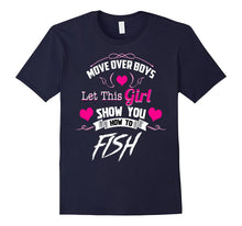 Fishing Shirts for Girls - Move Over Boys