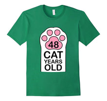 Cutest 8th Birthday T-Shirt Funny Cat Years Old Pink Paws