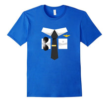 Airplane Pilot Uniform T-Shirt | Halloween Captain Shirt