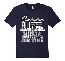 Full Time Multitasking Custodian Funny Janitor Gift T-Shirt