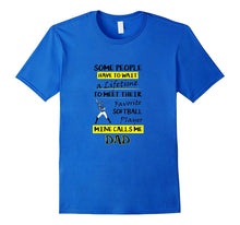 Softball Dad Favorite Softball Player Daughter T-Shirt