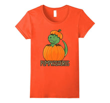 Halloween Thanksgiving Pumpkasaurus Pumpkin Dinosaur T Shirt