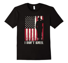 I Don't Kneel T-Shirt - American Flag T-Shirt