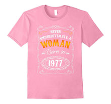 40th 1977 Birthday Gifts for Women Mom Wife T Shirt