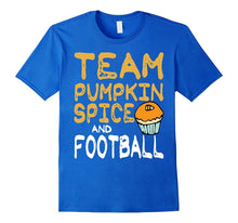 Team Pumpkin Spice and Football T-Shirt Cute PSL Gift TShirt