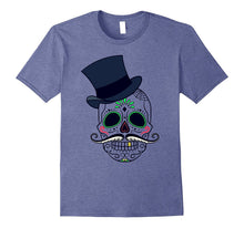 Mr Skull Candy Tshirt- Mexican Day of the Dead Shirt Dia