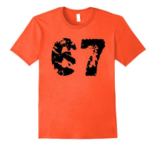 1967 T-Shirt Distressed Vintange Birthday 67 Tee