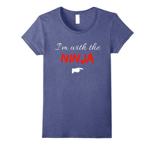 I'm With the Ninja Halloween Couple Funny T Shirt