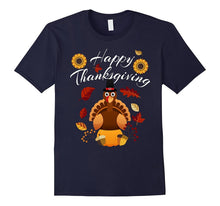 Happy Thanksgiving - Funny Pumpkin Turkey Day T-Shirt