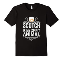 Scotch Is My Spirit Animal Funny Whiskey Drinking T-Shirt -